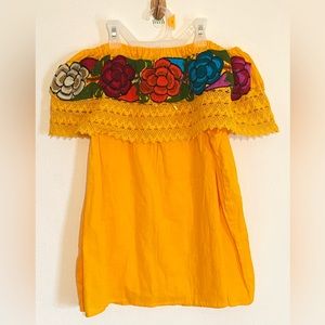 Mexican Embroidered Women’s Blouse